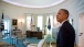 President Obama Views the LBJ Oval Office
