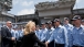 Dr. Jill Biden Greets Sailors At The USS Ronald Reagan