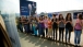Cheering Young People in Pristina, Kosovo