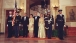 President and First Lady Clinton with Prime Minister Tony Blair and wife Cherie Blair