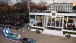 President Obama and First Lady Michelle Obama Watch the Illinois Float