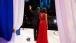 President Barack Obama Waves to the Inaugural Ball Crowd