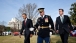 President Obama And Prime Minister Cameron Review Troops