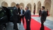 The President Is Greeted By King Abdullah II