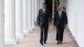 President Barack Obama and President Ashraf Ghani of Afghanistan on the Colonnade