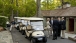 President Obama Talks With Staff Outside Aspen Cabin