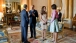 President Obama and First Lady Michelle Obama Talk with the Duke and Duchess of Cambridge 