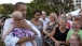 President Obama Soothes a Crying Baby at the Congressional Picnic