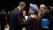President Barack Obama Talks With President Manmohan Singh Of India