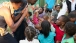 Mrs. Obama With Kids At Emthonjeni Community Center
