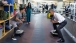 President Obama does agility drill