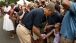 The President And First Lady Greet Guests On July 4th