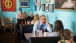 President Barack Obama dines with Kinsey Button in Austin