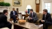 President Barack Obama Meets With Advisors