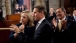 Cabinet Members Watch As President Obama Enters The House Chamber