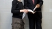 President Obama Talks with Student Rebecca Hyndman