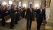 President Obama and Attorney General Holder Depart the State Dining Room