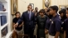 President Obama Shows Students A Model Of Samuel Morse's Telegraph Patent