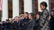First Lady Michelle Obama And Others Listen