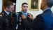 President Obama adjusts the Medal of Honor on Captain Groberg