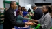 The First Family at the Capital Area Food Bank