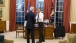 President Barack Obama Greets Secretary of State John Kerry 