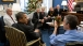 President Obama Listens To Secretary Duncan