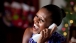 First Lady Michelle Obama on the Phone During the Annual NORAD Tracks Santa Program