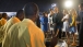 Vice President Joe Biden and family listen to a steelpan band