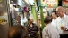 Vice President Joe Biden stops to talk to employees at a hawker center