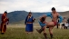 Wrestlers in Mongolia