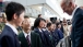 Vice President Joe Biden Greets Students in Sendai