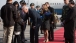 Vice President Joe Biden greets the family of U.S. Ambassador to China, Gary Locke