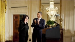 President Obama Hosts a Reception for Justice Sotomayor