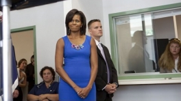 The First Lady Visits Caroline Family Practice
