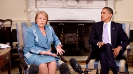 President Obama and President Michelle Bachelet of Chile