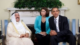 President Obama Meets with the Amir of Kuwait