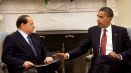 President Obama Meets with Italian Prime Minister Berlusconi