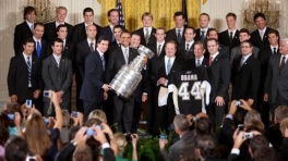 President Obama Welcomes the Pittsburgh Penguins