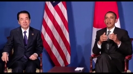 President Obama Meets with Prime Minister Kan at G8 Summit