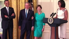 Unveiling the Official President Bush Portrait 