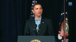 President Obama Updates the Press in Hawaii
