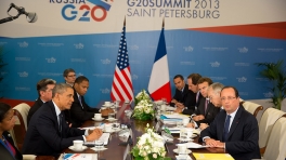 President Obama's Bilateral Meeting with President Hollande of France