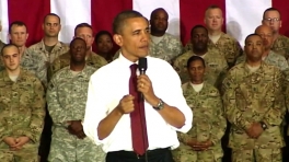 President Obama Speaks to Troops at Bagram Air Base