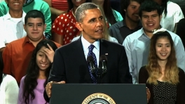 President Obama Speaks at Manor New Technology High School