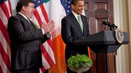 The President, the Taoiseach, and the Shamrocks