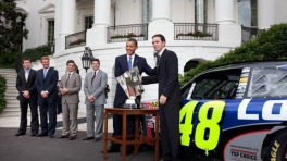 President Obama and NASCAR at the White House