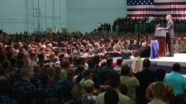 President Obama Speaks to Military Personnel in Pensacola, FL