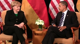 President Obama and Chancellor Merkel at G-20
