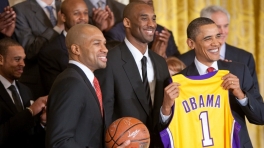 President Obama Welcomes the Los Angeles Lakers